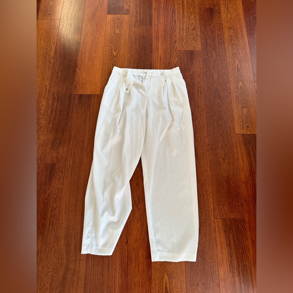 White dress pants